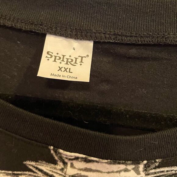 Spirit Men’s Double Sided Skeleton Long Sleeved Shirt XXL - Picture 8 of 15